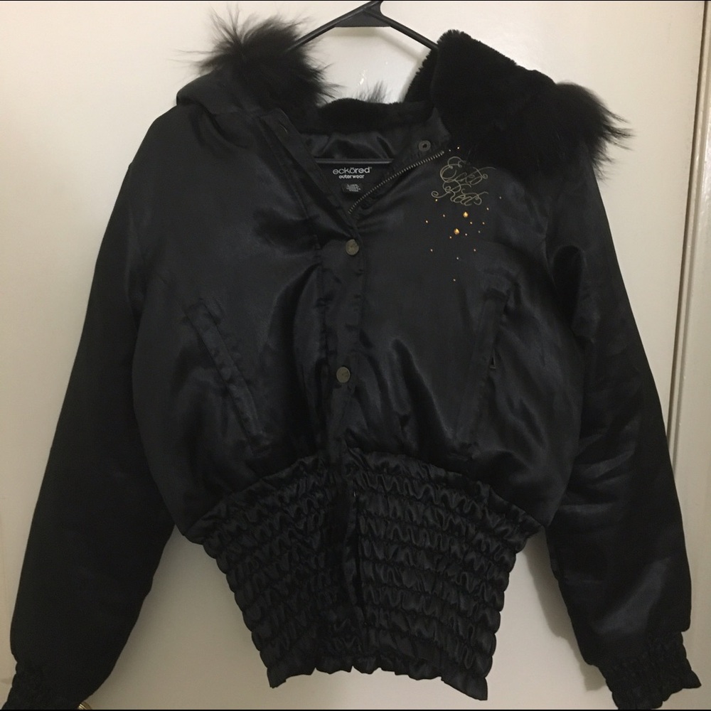 COPY - Ecko Red Hooded Bubble Jacket
